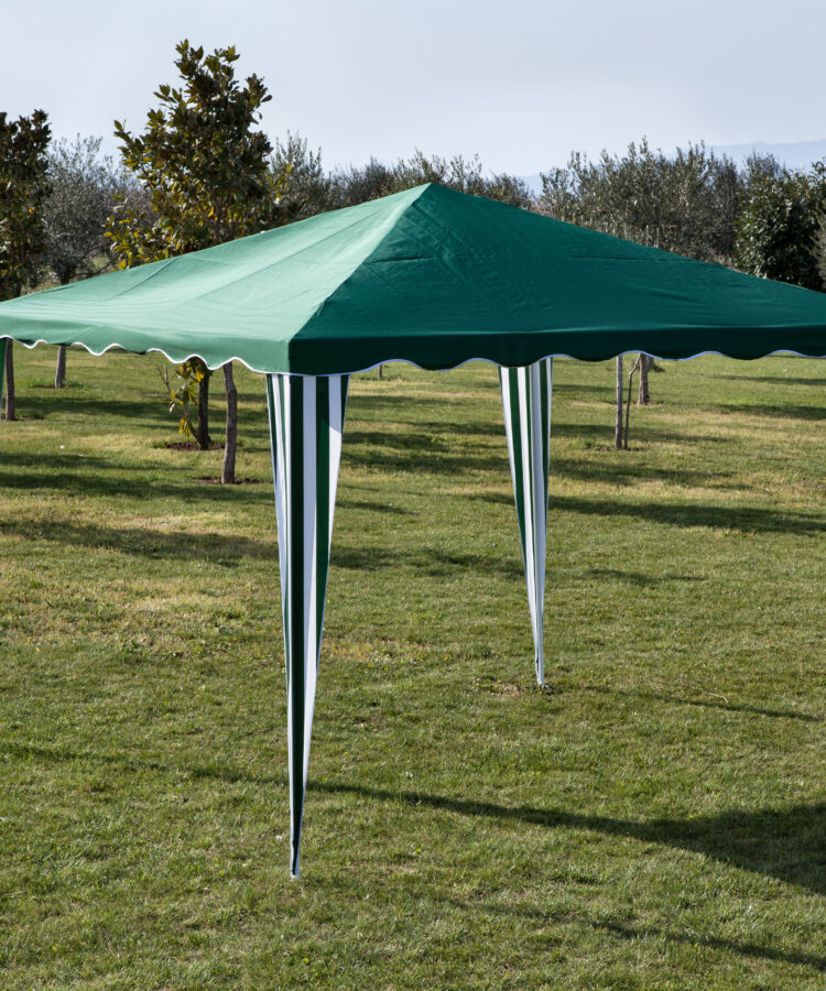 GAZEBO IN POLIESTERE MT.2X2 VERDE