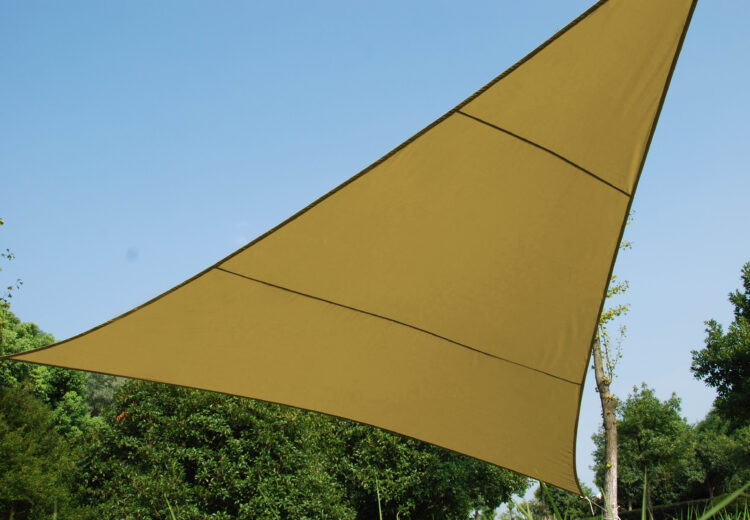 TELO OMBR. POLIEST."VELA" MT.5X5X5 TRI. BEIGE