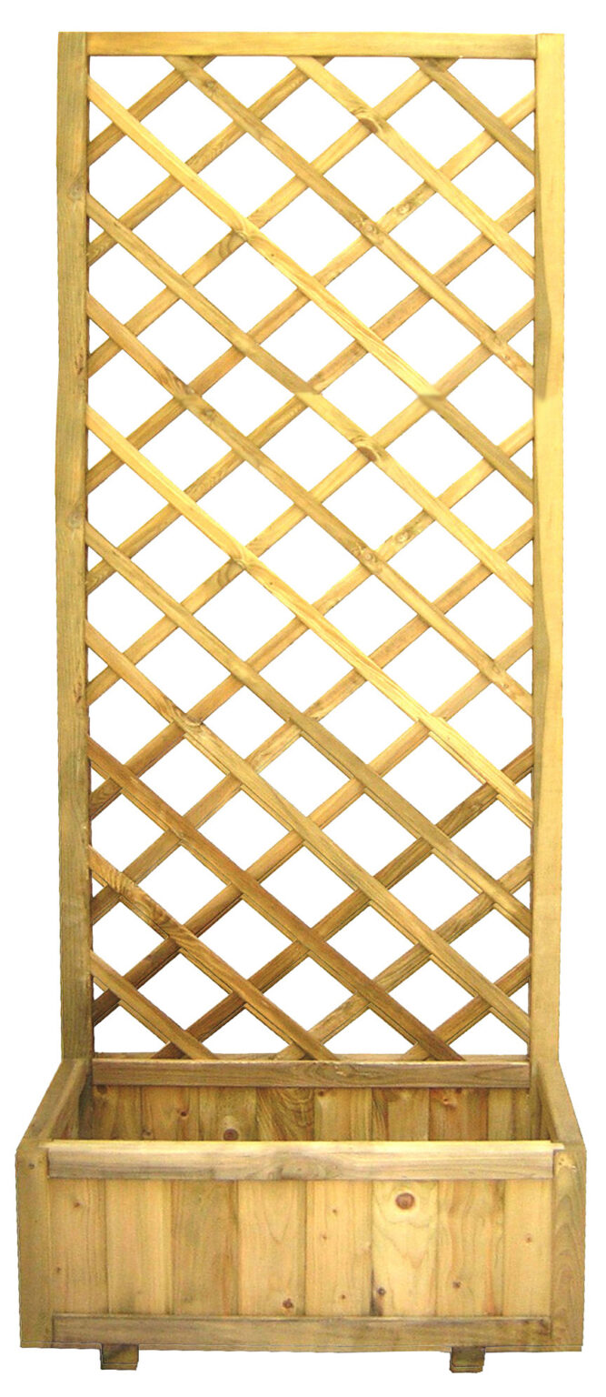 FIORIERA PINO IMPREG. C/GRIGLIATO 30X75X180H