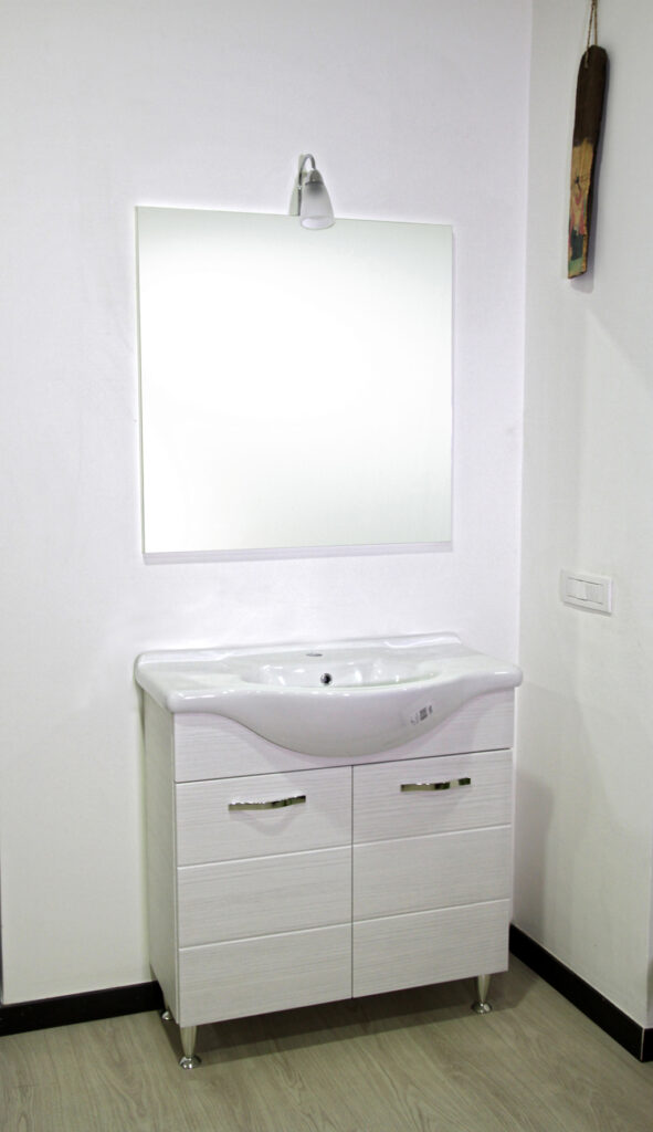 MOBILE BAGNO "ANTONELLA" CM.85 B.CO PORTUNA