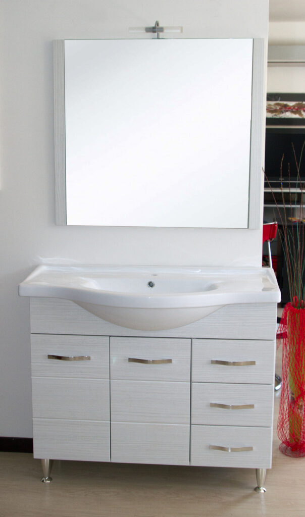 MOBILE BAGNO "ANTONELLA" CM.105 B.CO PORTUNA