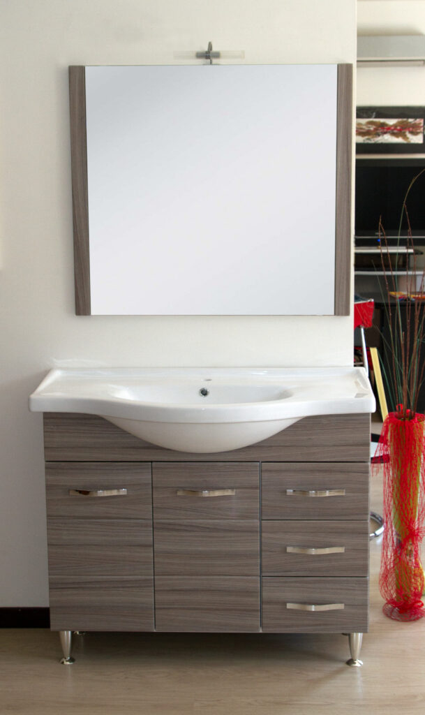 MOBILE BAGNO "ANTONELLA" CM.105 PALISSANDRO
