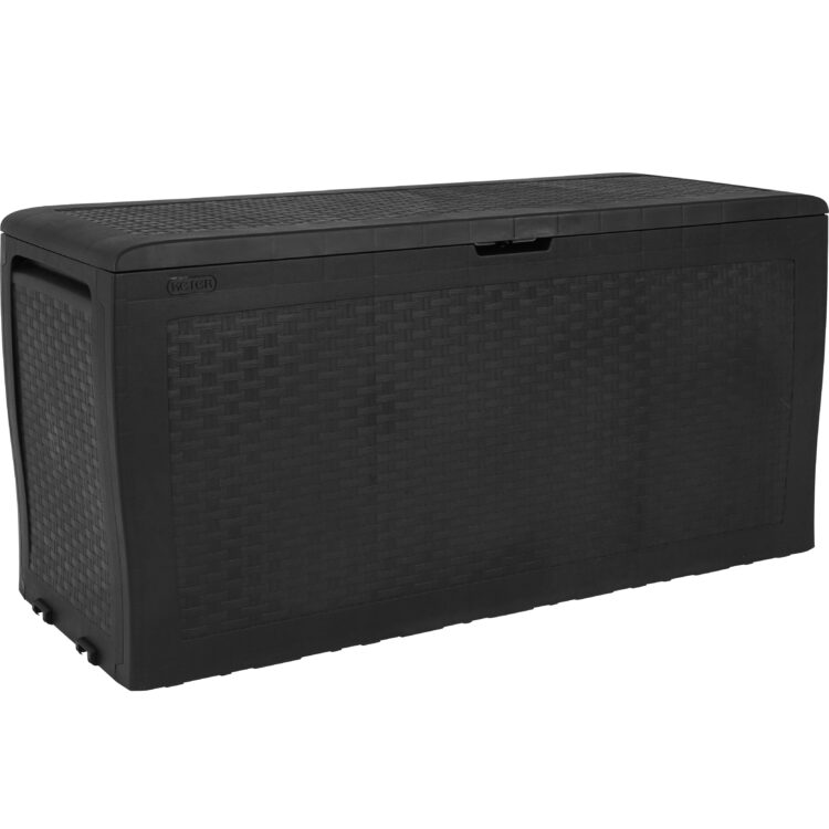 CASSAPANCA KETER EFFETTO RATTAN SAMOA GRAFITE  116X44X57H 270LT.
