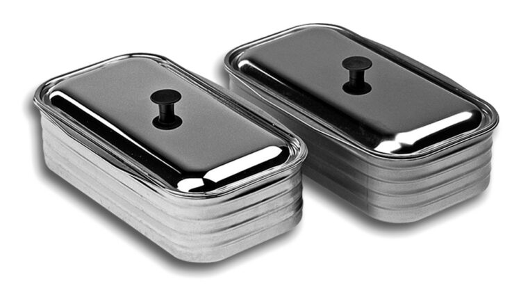 SET VASCA INOX + MESTOLO X CUCINA 4 1/2