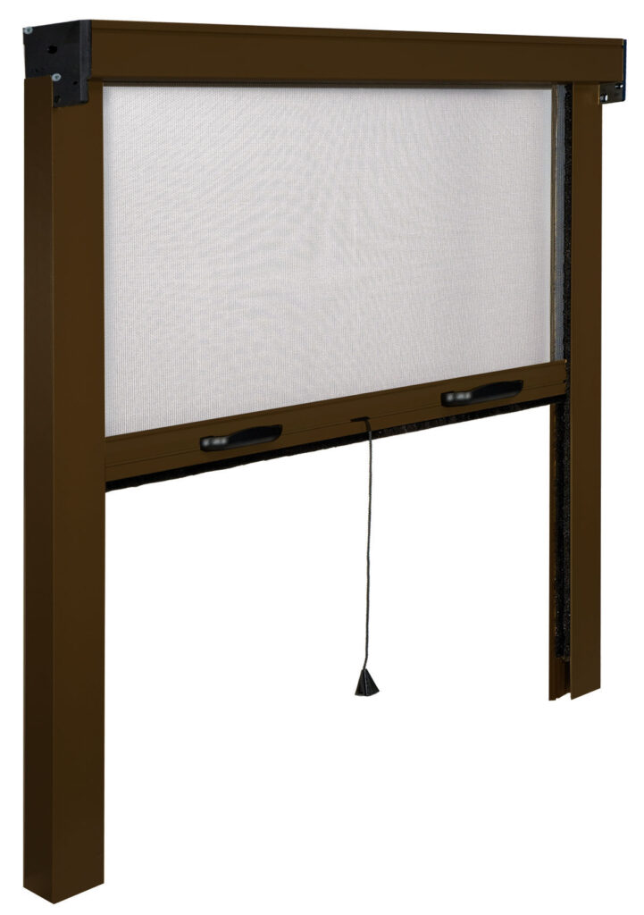 ZANZARIERA "IRS-CE" MARRONE CM.120X170