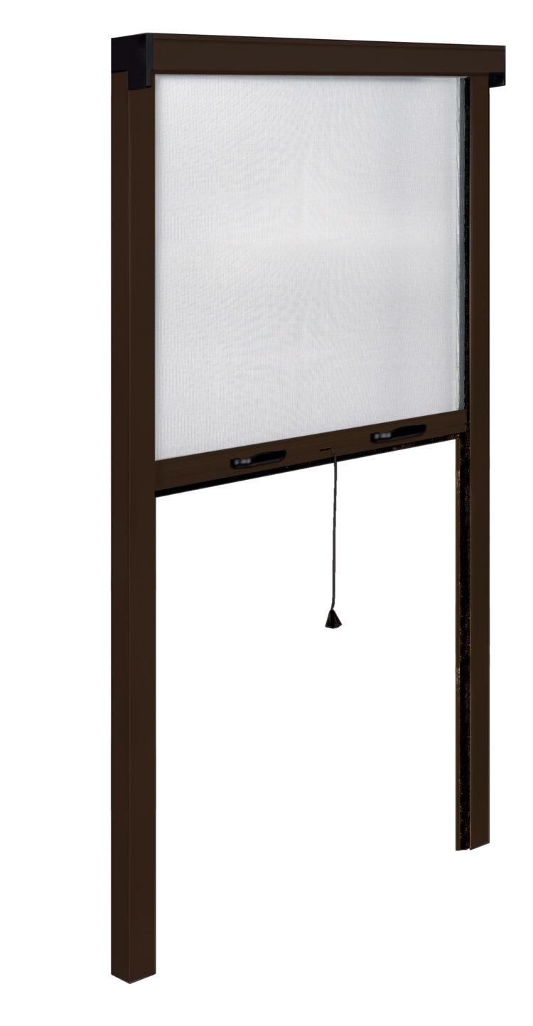 ZANZARIERA "IRS-CE" MARRONE CM.140X250