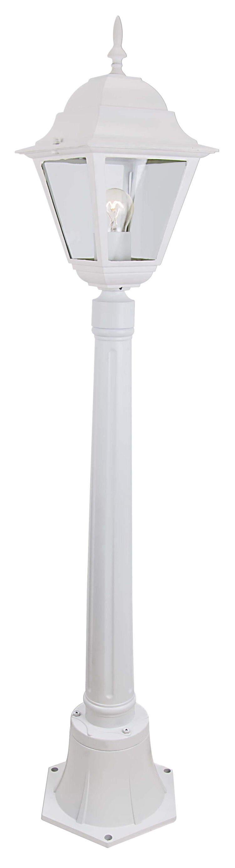LAMPIONE 'NEW YORK'H.CM 110 A 1 LUCE BIANCO
