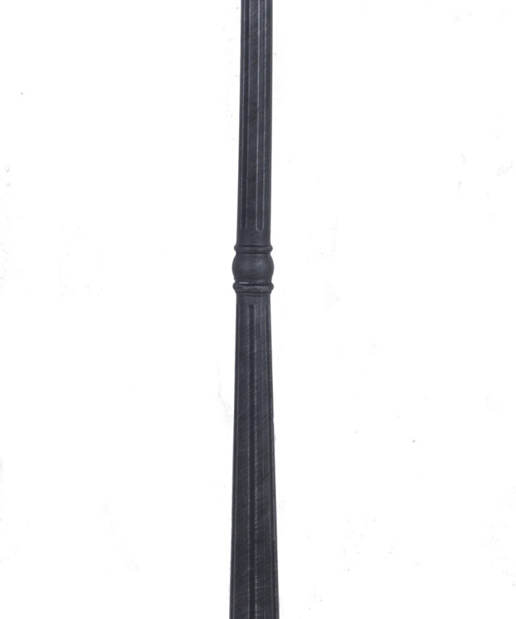 LAMPIONE "NEW YORK" H CM.200 A 2 LUCI GRIGIO
