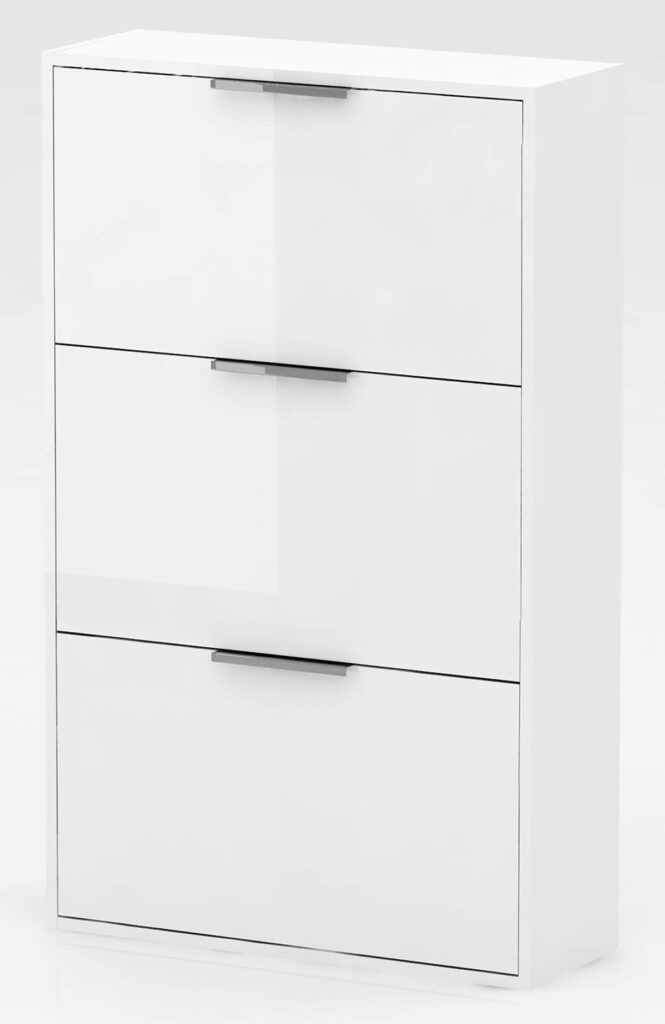 KIT SCARPIERA 3R. LACCATO BIANCO 65X25X100