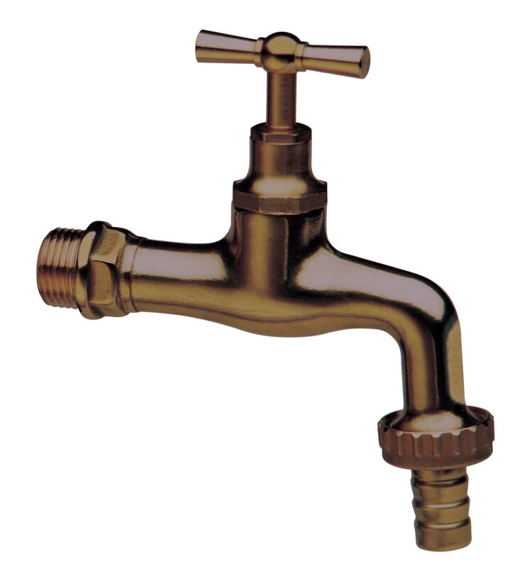 RUBINETTO OTT.ANTICATO 1/2" CON PORTAGOMMA