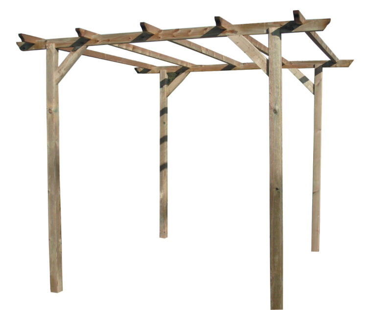 PERGOLA IMPREGNATA CM.300X300X220 H