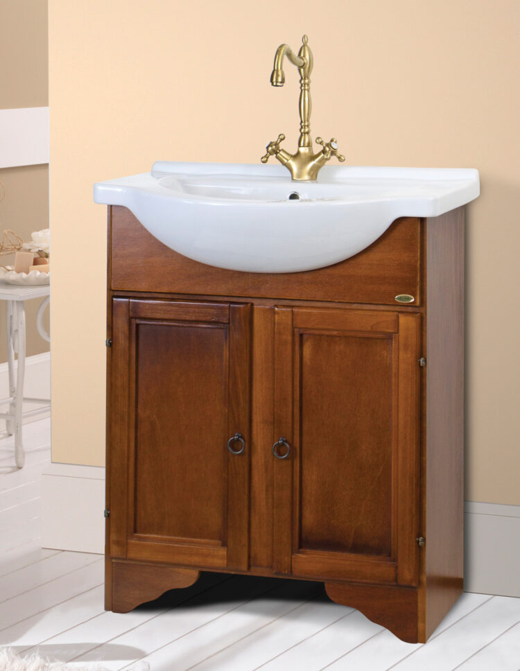 MOBILE BAGNO ARTE POV."LARISA 65" S/SPECCHIO