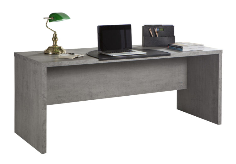 PRATICO SCRIVANIA CM 69X180X74H CEMENTO