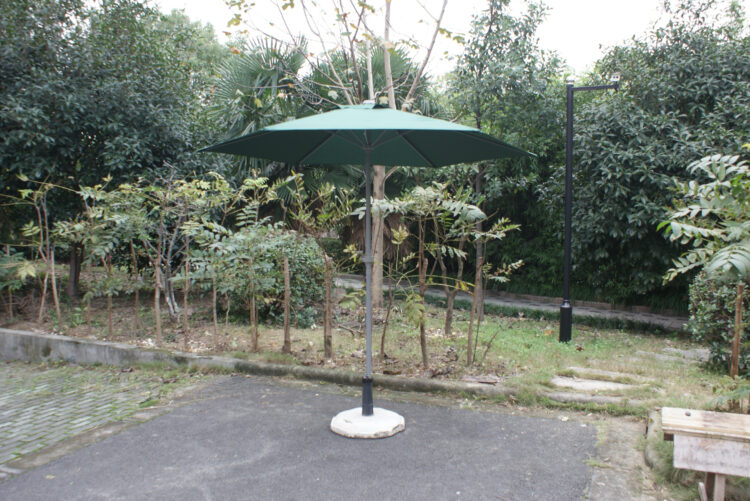 OMBRELLONE METALLO SNODO TONDO CM 230 VERDE