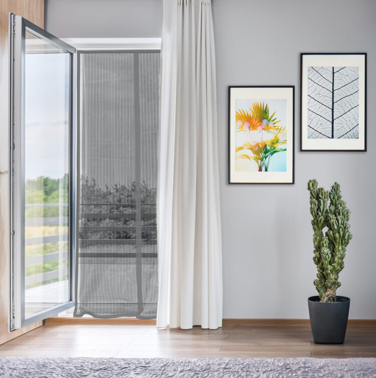 ZANZ.MAGNETICA LUSSO X BALCO.CM 140X240H ANTR