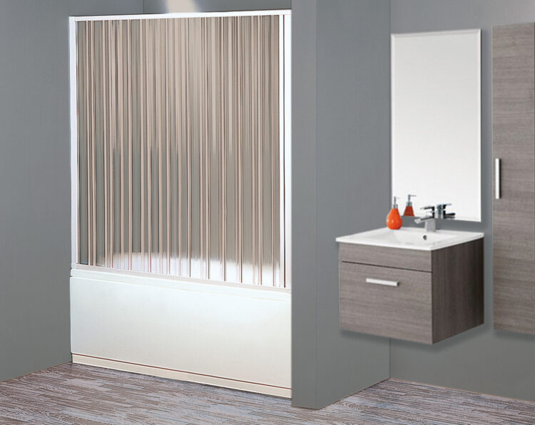 BOX VASCA A SOFFIETTO 1LATO CM 170-140  150H