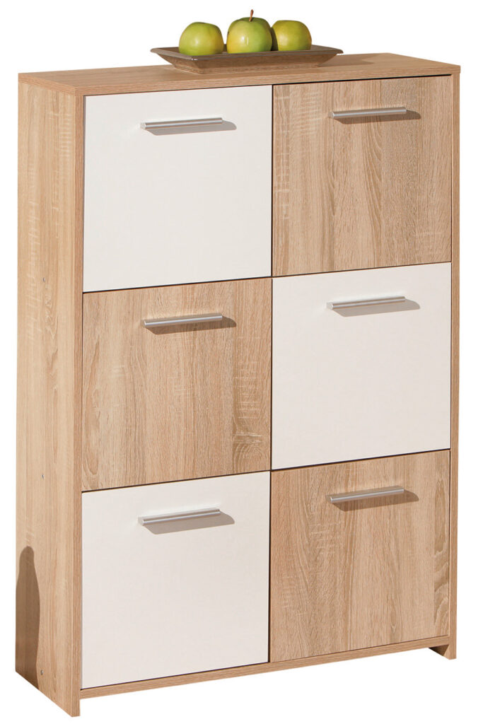 KIT BUFFET EGADI ROVERE/BIANCO LACCATO