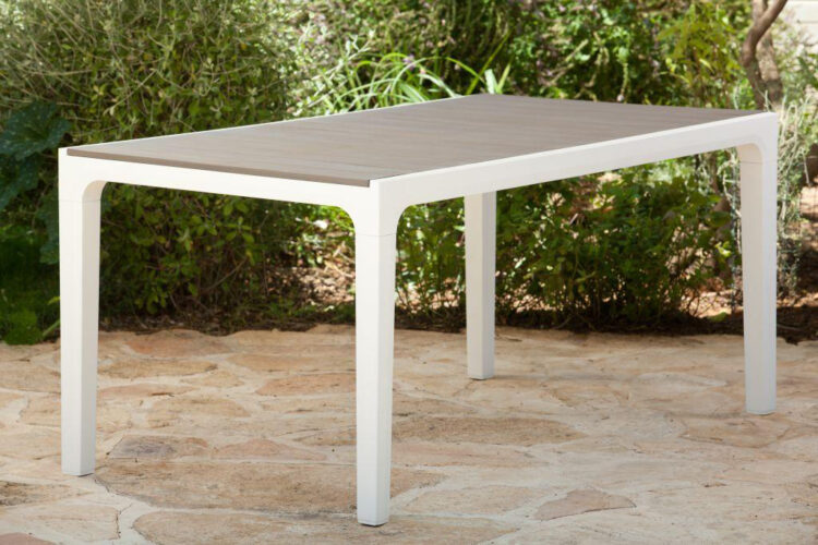 KETER TAVOLO 'HARMONY' CM.160 B.CO/TORTORA