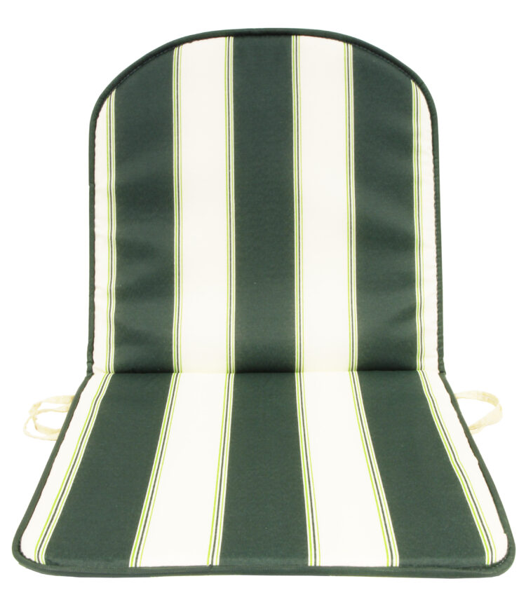 SCHIENALE BASSO DOUBLE RIGATO VERDE