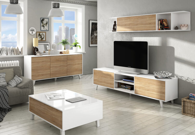 KIT PARETE ATTREZZATA ZAIKEN CM.180X41X51