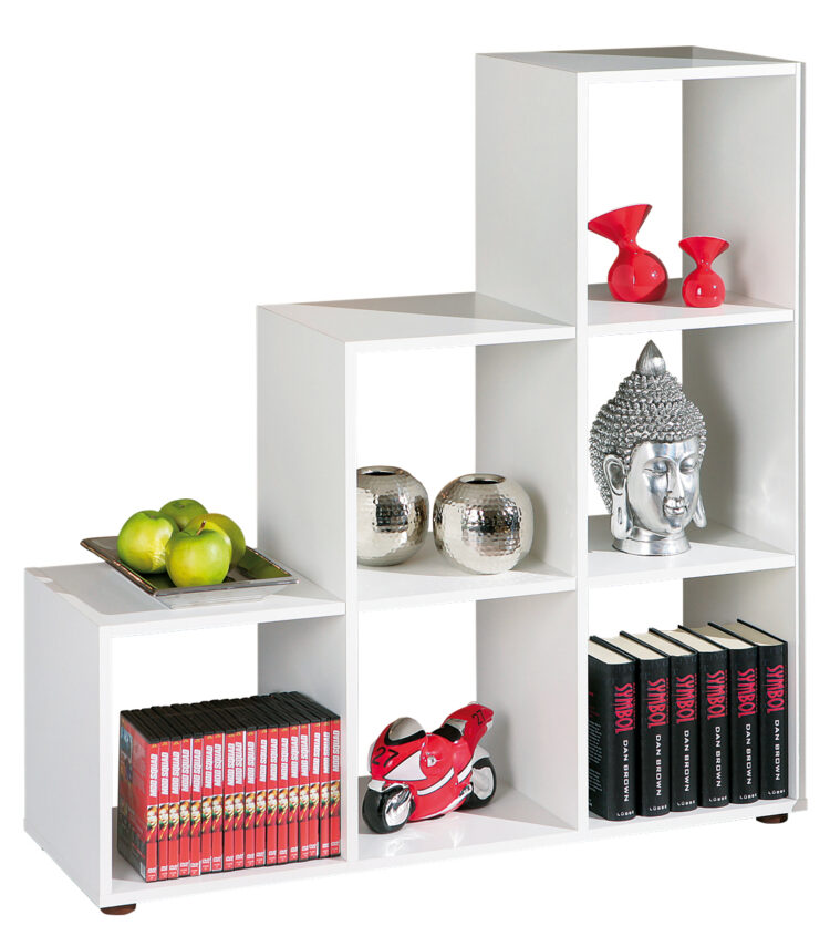 LIBRERIA SCALA6 CM.105X33X109H BIANCA