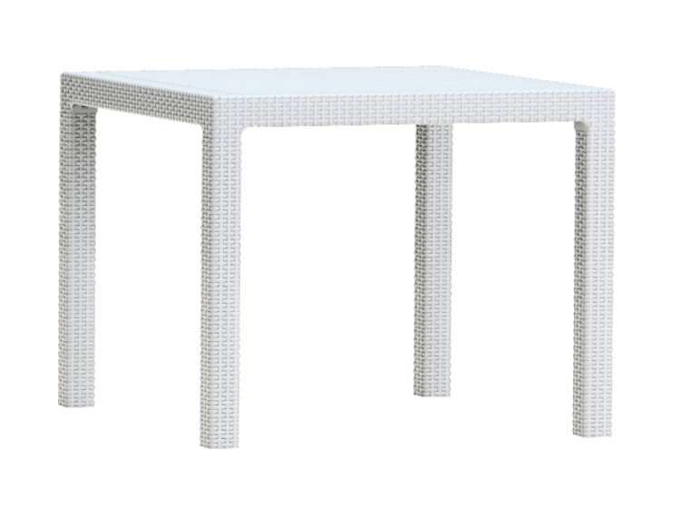 KETER TAVOLO 'MELODY94' CM.94X94X74H BIANCO