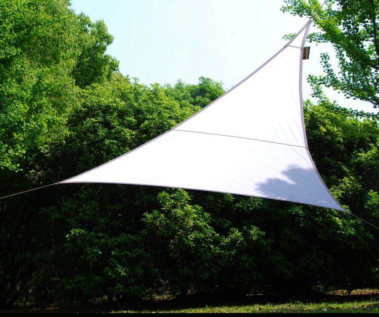 TELO OMBR. POLIEST."VELA" MT.5X5X5 TRI.BIANCO