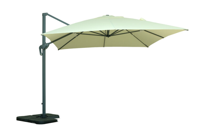 OMBRELLONE ALLUMINIO CM.300X400 DECENT."ROMA"
