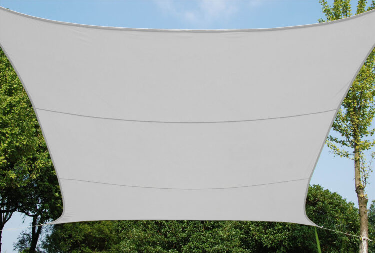 TELO OMBR. HDPE "VELA" MT.2,90X2,90 BIANCO