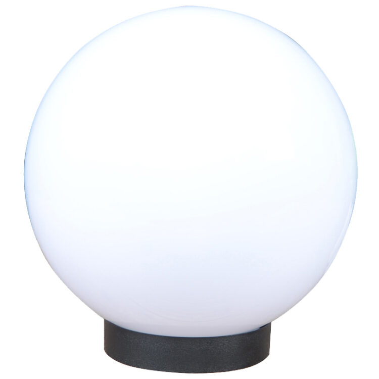 SFERA PER LAMPIONE CM.25 E27 BIANCA