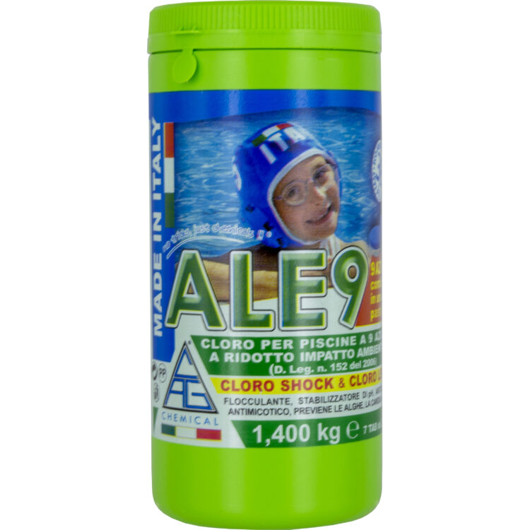 CLORO 9 FUNZIONI X PISC.PASTIGL.GR.200 KG.1,4 ALE9