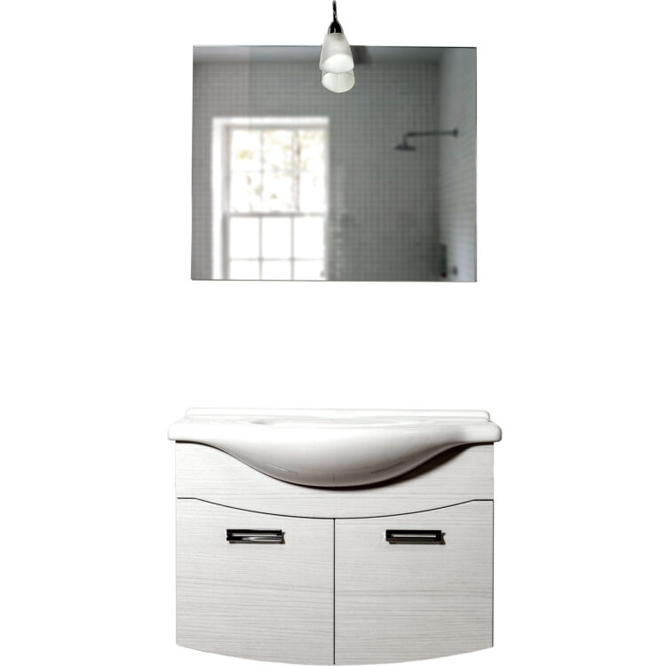 MOBILE BAGNO SOSPESO "IRIS" CM.85 B.CO PORTUNA