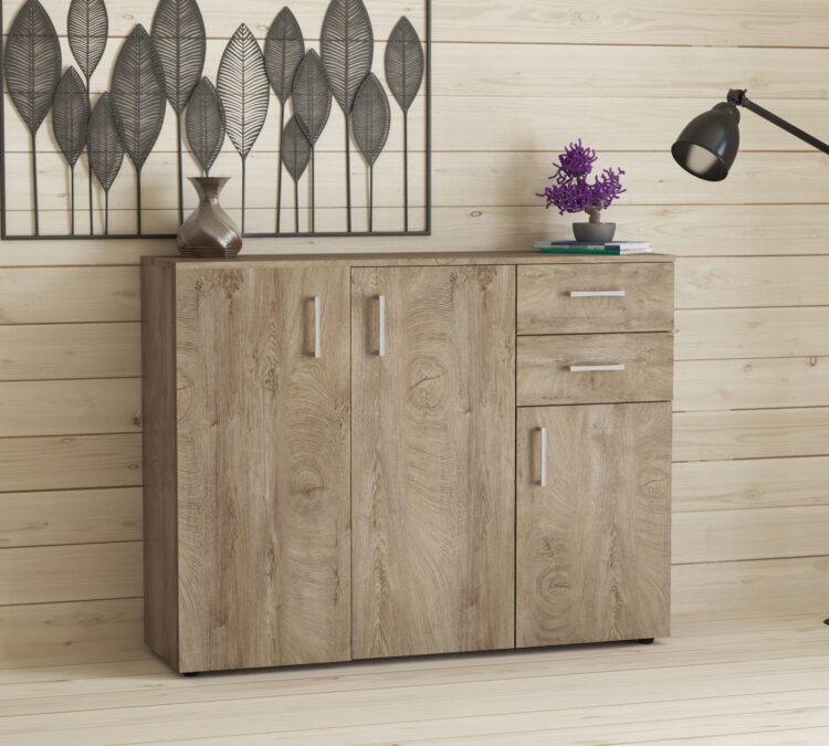 KIT MOBILE 3A+2C 106X83X36 ROVERE K105