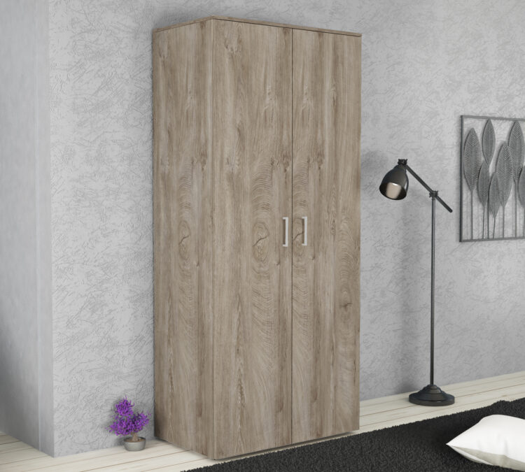 KIT ARMADIO 2A 87X195X50 ROVERE K105