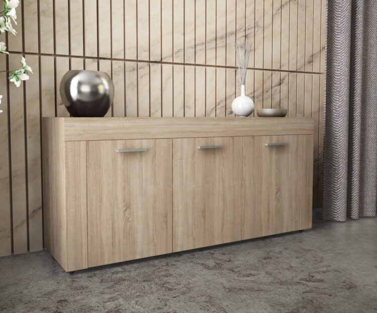KIT MADIA 3 ANTE 157X82X41 NATURAL WOOD K006