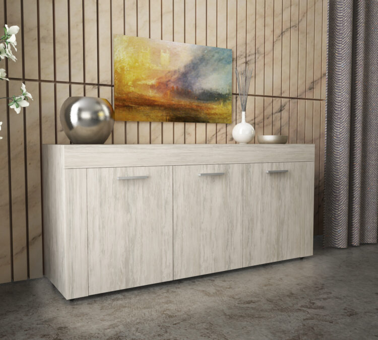 KIT MADIA 3 ANTE 157X82X41 BIANCO VEN.K083