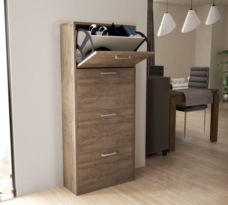 KIT SCARPIERA 4A D/PROF. 59X140X25 ROVERE CH.K105