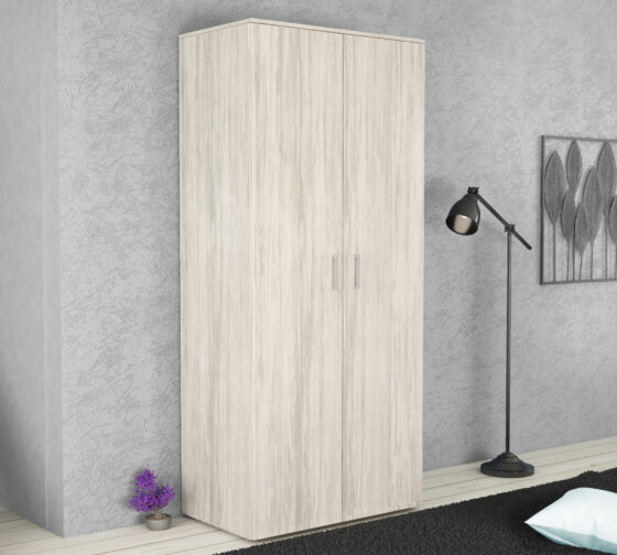 KIT ARMADIO 2A 87X195X50 BIANCO VEN.K083