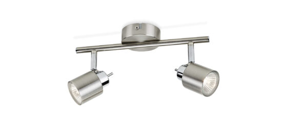 PHILIPS LAMPADA”MERANTI” 2 FARETTI GU10