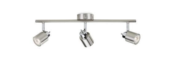 PHILIPS LAMPADA”MERANTI” 3 FARETTI GU10