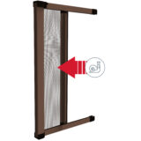 ZANZARIERA MEDAL MARRONE CM.60/160X250 ORIZ