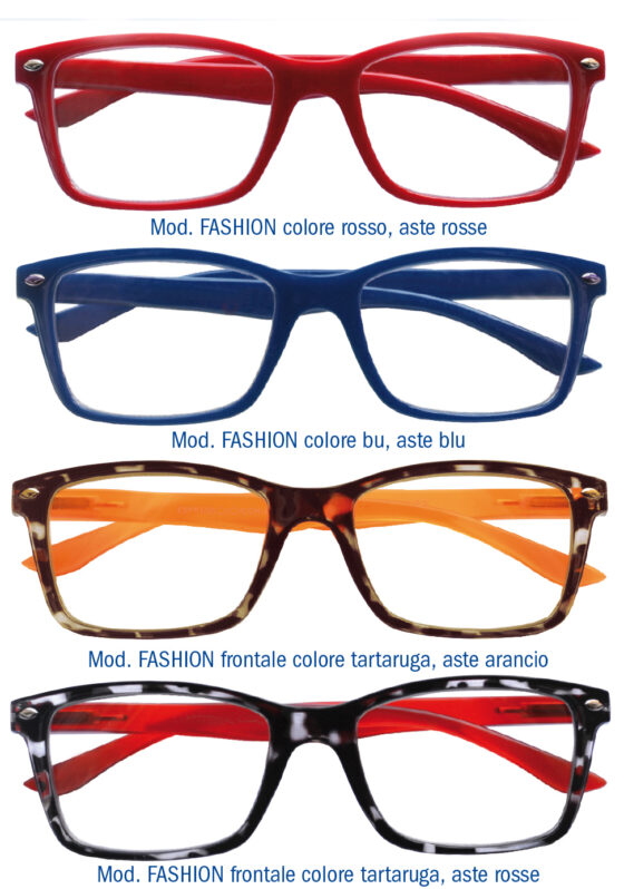 OCCHIALI FASHION COLORI ASSORT.DIOTTRIE 3