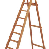 SCALOTTO IN LEGNO A  7 GRADINI