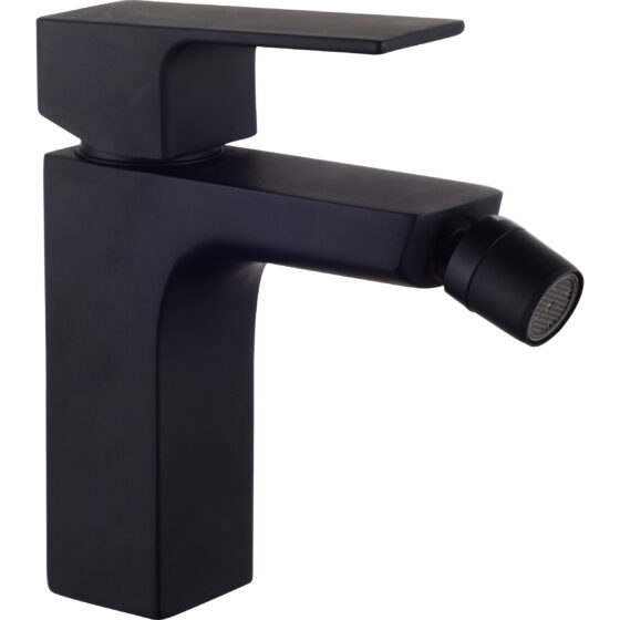 SERIE ELEGANT GRUPPO BIDET  MONOCOMANDO NERO OPACO