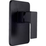 SERIE ELEGANT MONOC.INCASSO DOCCIA NERO OPACO