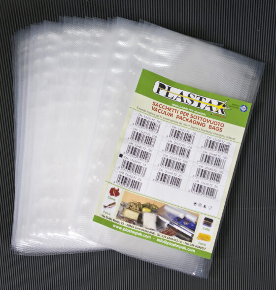 BUSTE GOFFRATE CM.15X30 X SOTTOVUOTO CF.25PZ.