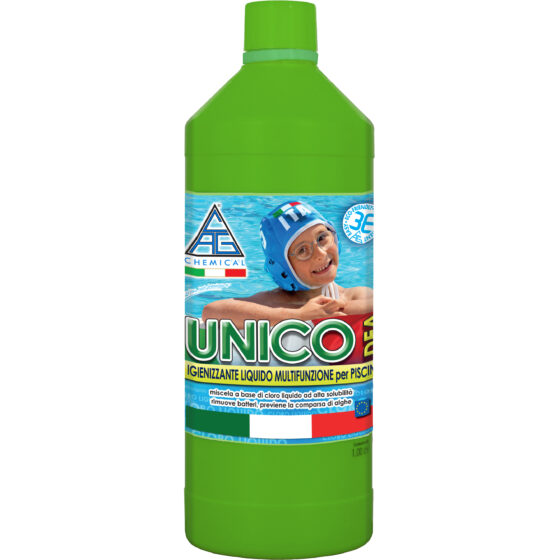 CLORO LIQUIDO MULTIFUNZIONE X PISCINE KG. 1  UNICO