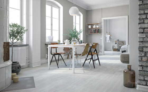 PARQUET VINILICO SPC MM.4,5 BIANCO AVIGNON MQ.2,18