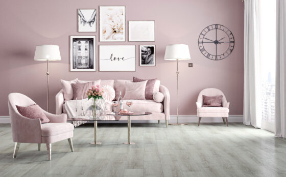 PARQUET VINILICO SPC MM.4,5 ROVERE TORTORA MQ.2,18