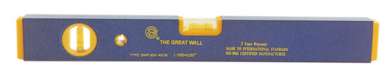 LIVELLA A 2 BOLLE MOD.GWP95A CM. 80